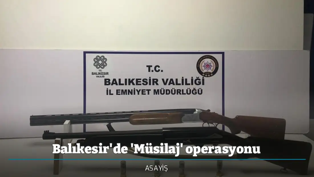 Balıkesir'de 'Müsilaj' operasyonu
