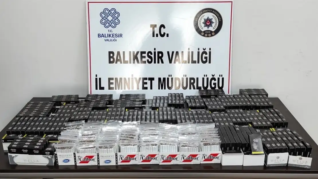 Balıkesir'de polisten 31 şahsa 'Huzur' operasyonu