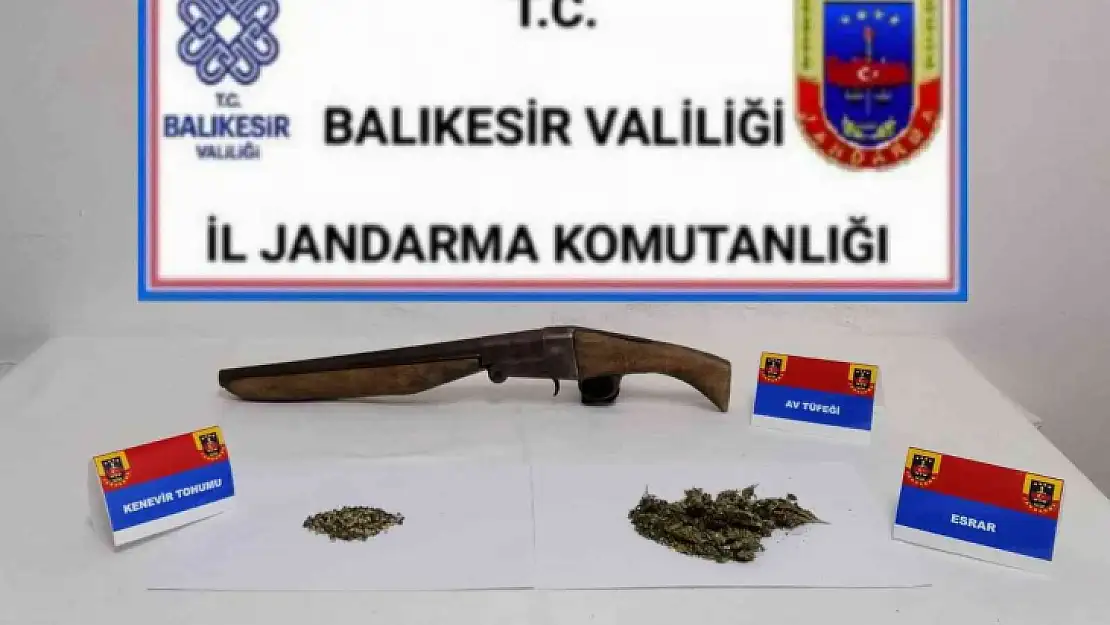 Balıkesir'de uyuşturucu operasyonu: 5 gözaltı
