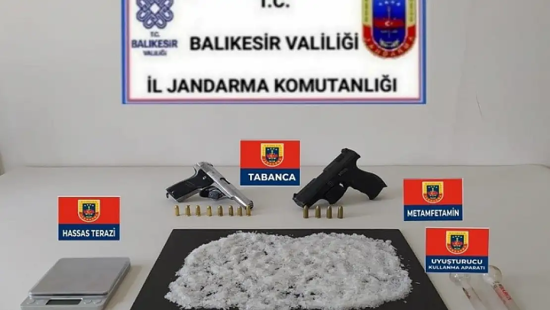 Balıkesir'de uyuşturucu operasyonu 5 gözaltı