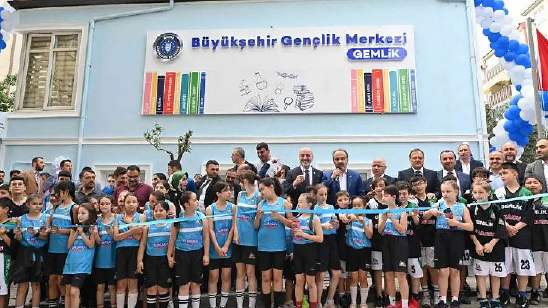 Gemlik'te gençler için önemli yatırım