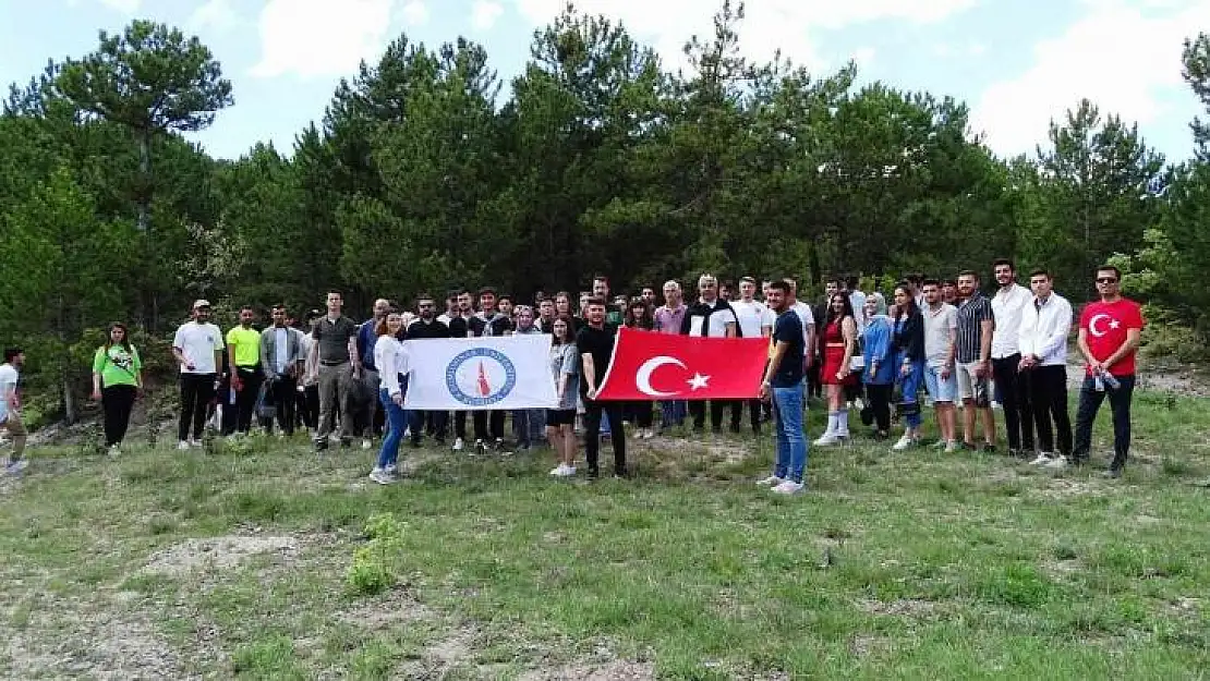 Hisarcık MYO'da Zafer'in 100. yılı doğa yürüyüşü