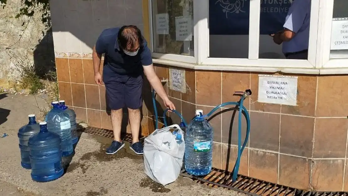 Tatlı su çeşmelerine olan ilgi her geçen gün artıyor