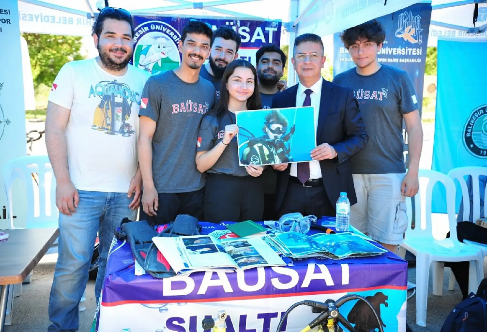 BAÜN'de Öğrenci Toplulukları Festivali gerçekleştirildi