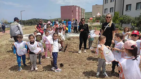 300 fidan topraklarla buluştu