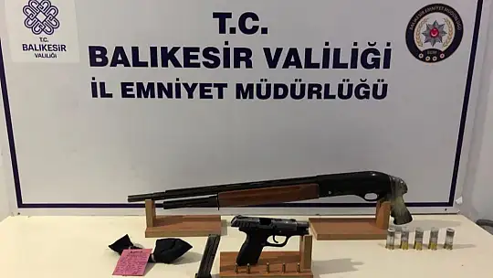 Balıkesir'de huzur operasyonu