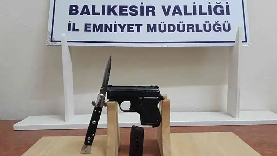 Balıkesir'de polisten 43 şahsa 'Huzur' operasyonu