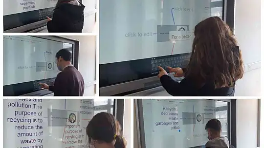 Cunda MTAL öğrencileri ' Change Begıns Wıth me' e-twınnıng projesiyle dünyaya açılıyor
