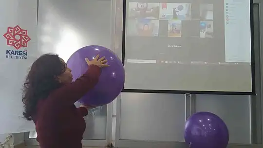 Karesi Belediyesi'nden on-line doğuma hazırlık kursu