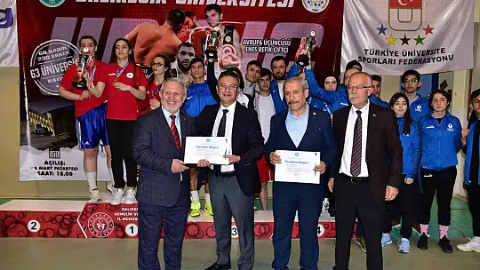 Üniversiteler Boks Unilig Türkiye Şampiyonası sona erdi
