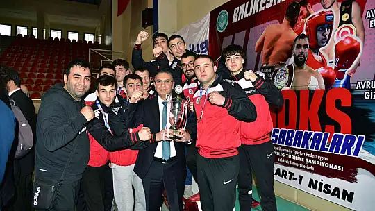 Üniversiteler Boks Unilig Türkiye Şampiyonası sona erdi