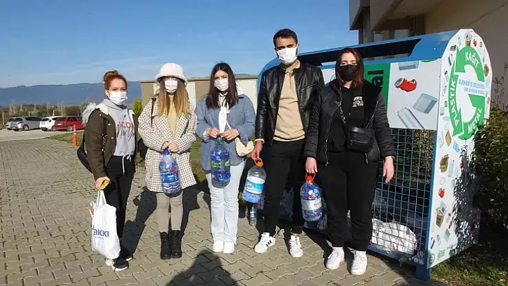 Balıkesir'de mavi kapaklar engellilere tekerlekli sandalye olacak