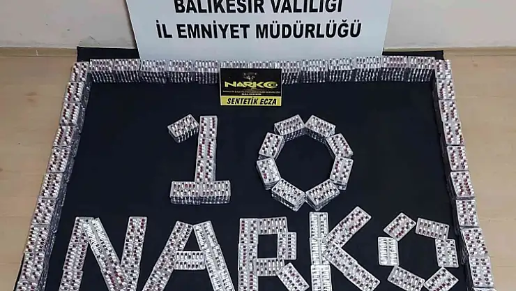 Balıkesir'de polisten 43 şahsa 'Huzur' operasyonu