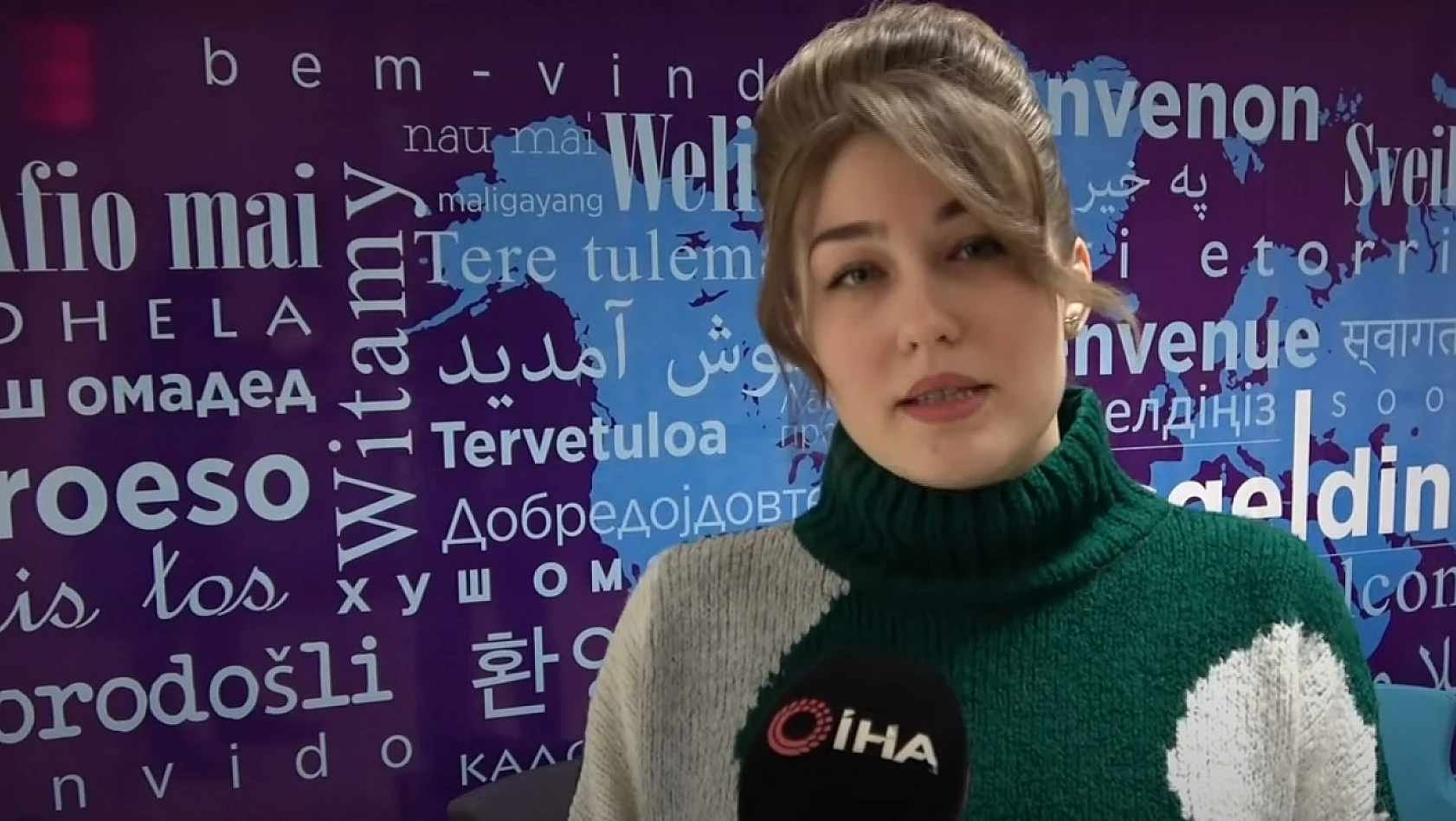 Ukraynalı üniversite öğrencisi Yulııa Tosun: Ukrayna'da olsam bir yere kaçmak istemezdim
