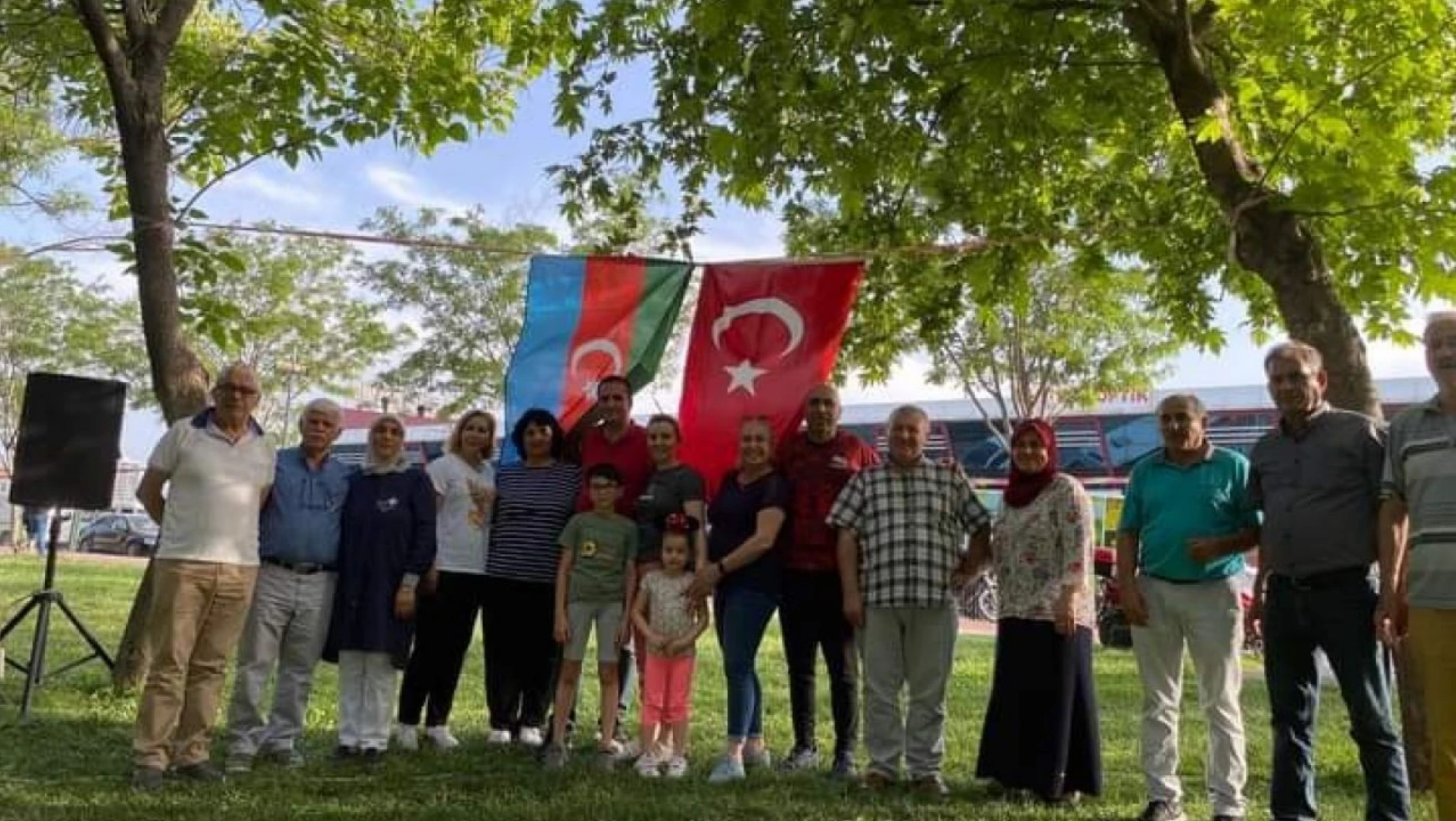 Azerbaycan'ın Bağımsızlık Günü Turgutlu'da coşkuyla kutlandı