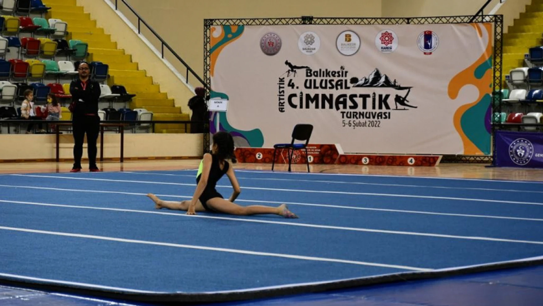Balıkesir'de ulusal cimnastik turnuvası