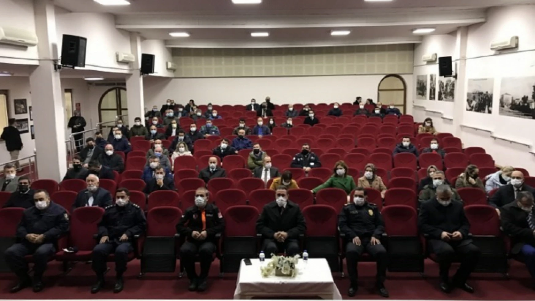 Burhaniye'de Afet Eğitimi Toplantıları yapıldı
