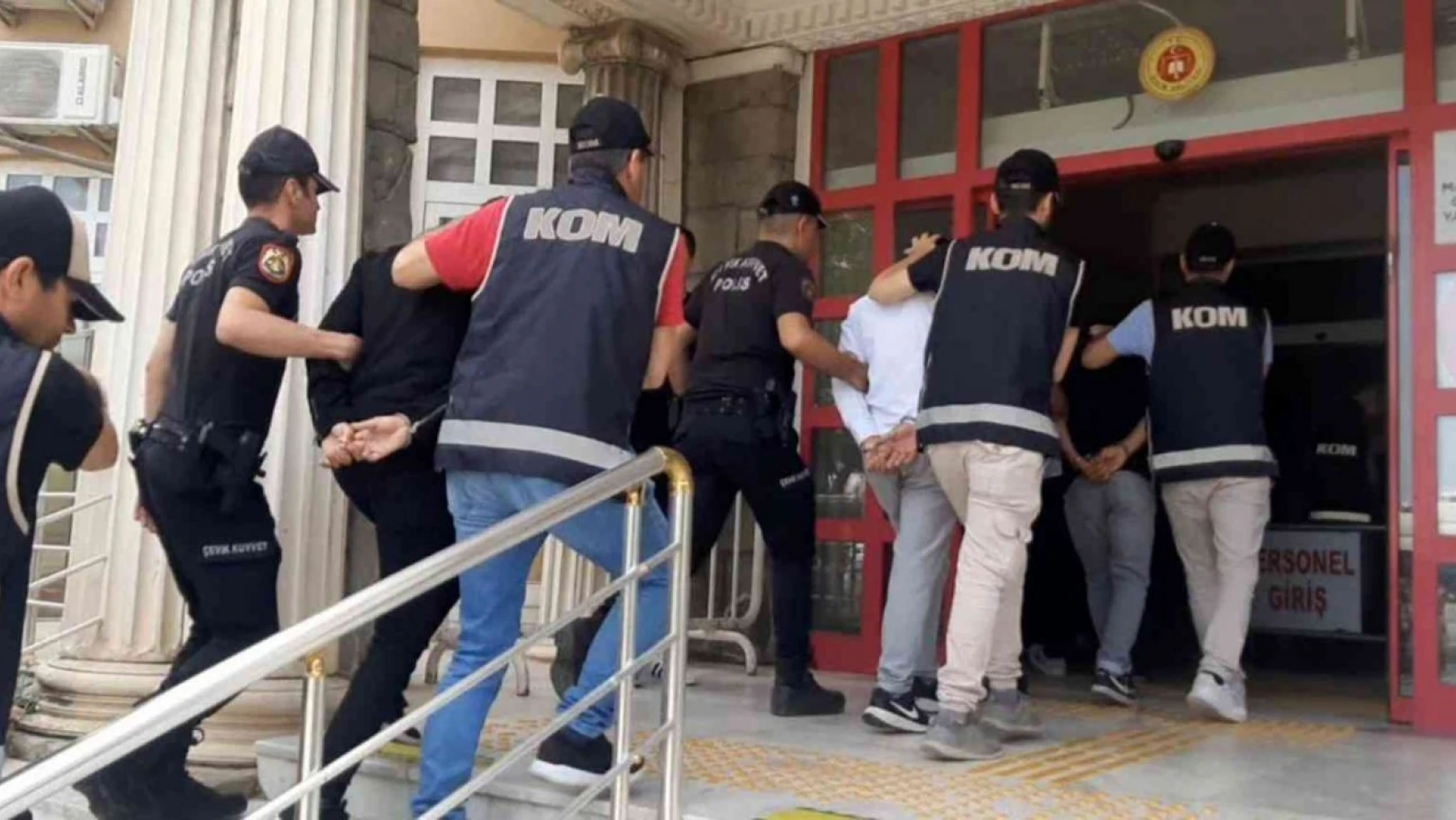Didim'deki 'Musilaj' operasyonunda 5 tutuklama