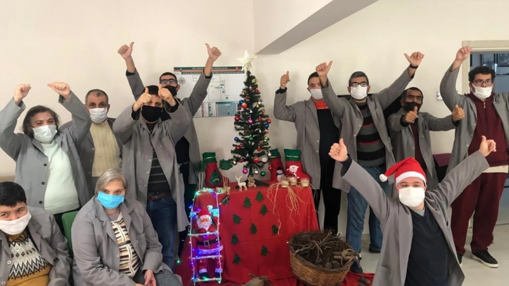 Sosyal belediye Ayvalık'ın özel çocuklarından yeni yıl hazırlıkları
