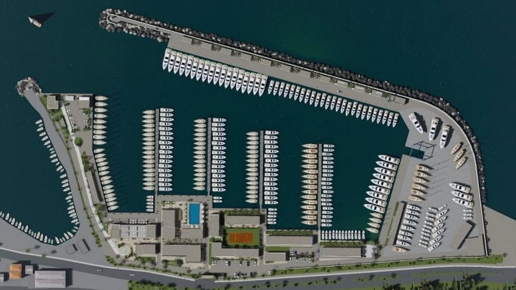 Yeni Foça Yat Limanı bu yaz hizmete giriyor