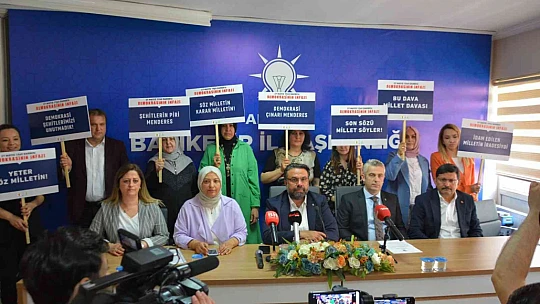 AK Parti Balıkesir İl Başkanlığından '27 Mayıs Darbesi' açıklaması