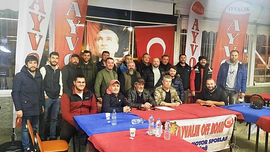 Ayvalıklı off roadcılardan Başkan Dinç'e güvenoyu