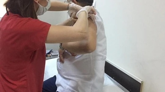 Bandırma'da aşılama çalışmaları başladı