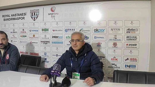 Bandırmaspor - Balıkesirspor maçının ardından