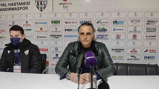 Bandırmaspor - İstanbulspor maçın ardından