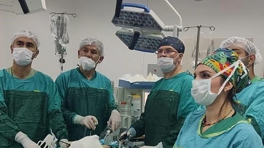 BAÜN Hastanesinde ilk laparoskopik prostat kanseri ameliyatı yapıldı