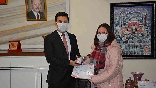 BİGEP Sınavında dereceye girenlere ödül