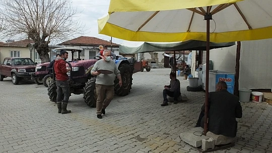 Burhaniye'de kırsal Börezli Mahallesi karantinaya alındı