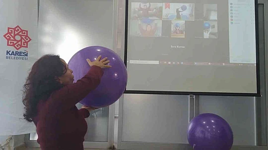 Karesi Belediyesi'nden on-line doğuma hazırlık kursu