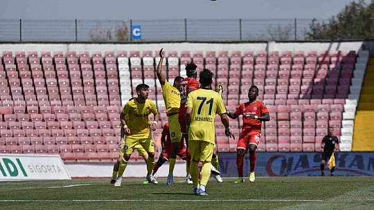 Spor Toto 1. Lig: Balıkesirspor: 1 - Menemenspor: 1