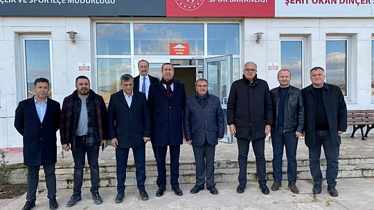 TVF Başkanı Üstündağ, Bigadiç'te ziyaretlerde bulundu